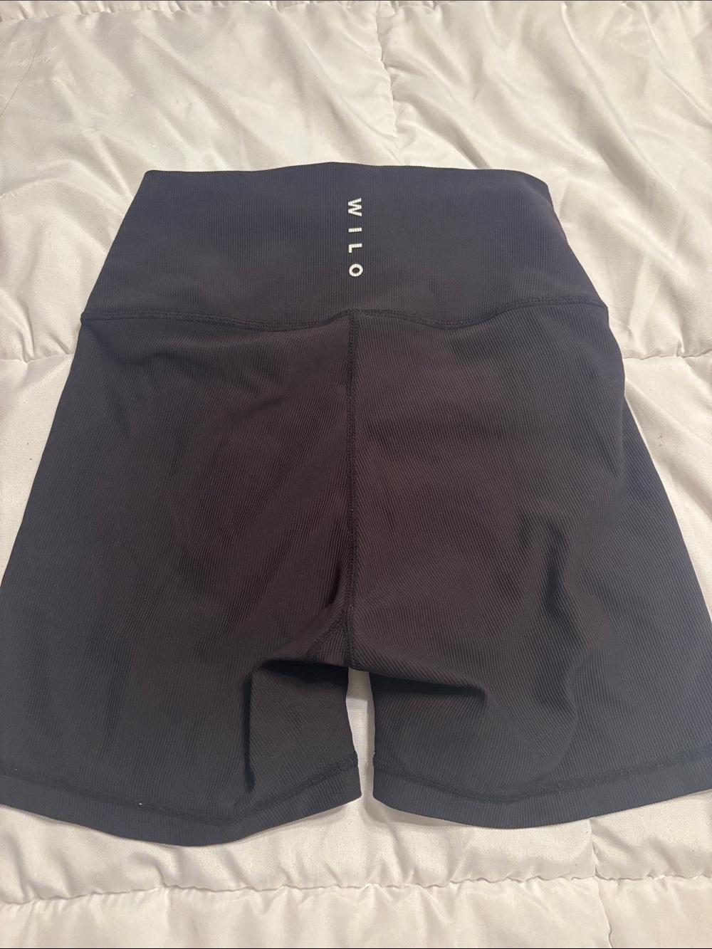 WILO Black Biker Shorts